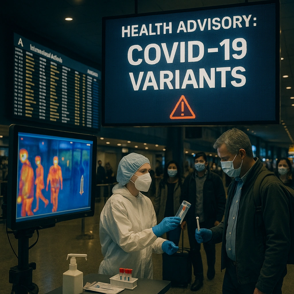 COVID news illustration